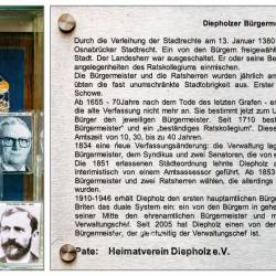 14 | Stele Nr. 14 - Diepholzer Bürgermeister