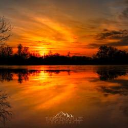 154 | Baggersee im Sonnenuntergang