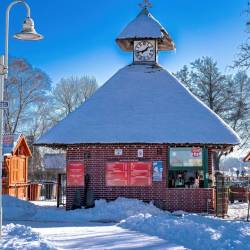 #177 · Am Turm mit der Uhr im Winter