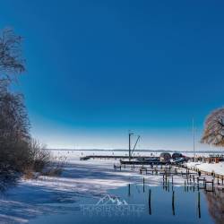 #178 · Anleger - Am Turm mit der Uhr im Winter
