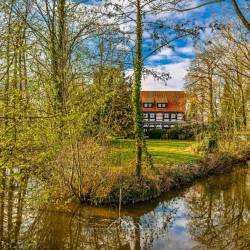 #1661 · Blick auf die Rückseite der Münte mit Lohne