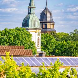 #1211 · Blick vom Rathausturm zum Schlossturm
