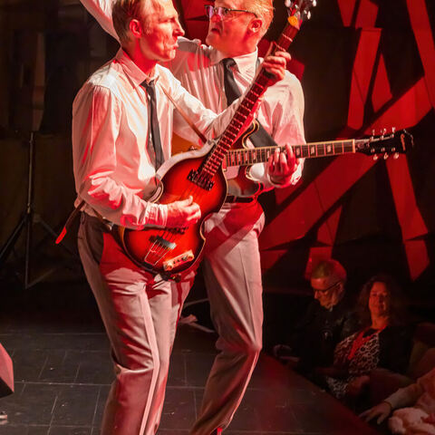 #2192 · Downbeat Benefizkonzert Dezember 2024 im Theater Diepholz - Downbeat sind Carsten Politzky, Rolf Langkamp, Jan Heyer und Thomas Wilker