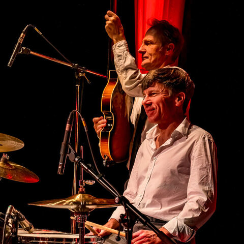 #2265 · Downbeat Benefizkonzert Dezember 2024 im Theater Diepholz - Downbeat sind Carsten Politzky, Rolf Langkamp, Jan Heyer und Thomas Wilker