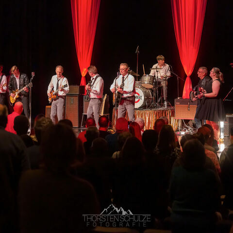 #2253 · Downbeat Benefizkonzert Dezember 2024 im Theater Diepholz - Downbeat sind Carsten Politzky, Rolf Langkamp, Jan Heyer und Thomas Wilker