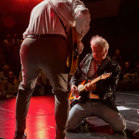 #2252 · Downbeat Benefizkonzert Dezember 2024 im Theater Diepholz - Downbeat sind Carsten Politzky, Rolf Langkamp, Jan Heyer und Thomas Wilker