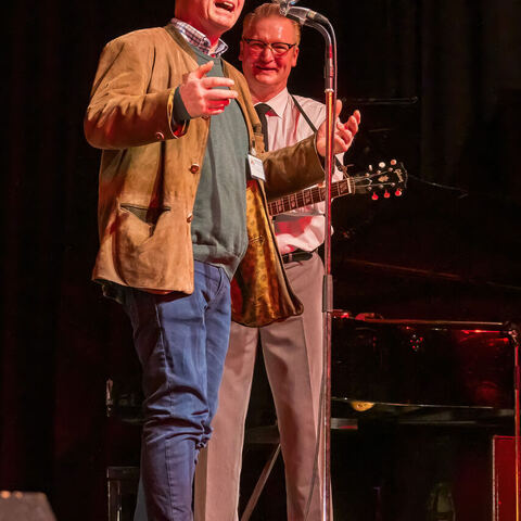 #2256 · Downbeat Benefizkonzert Dezember 2024 im Theater Diepholz - Downbeat sind Carsten Politzky, Rolf Langkamp, Jan Heyer und Thomas Wilker