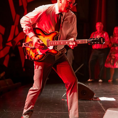 #2247 · Downbeat Benefizkonzert Dezember 2024 im Theater Diepholz - Downbeat sind Carsten Politzky, Rolf Langkamp, Jan Heyer und Thomas Wilker