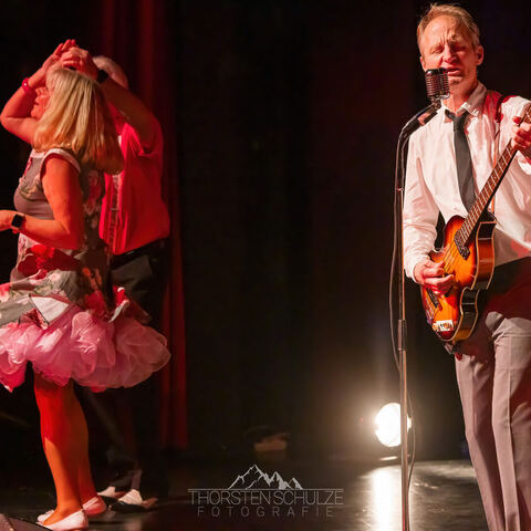 #2207 · Downbeat Benefizkonzert Dezember 2024 im Theater Diepholz - Downbeat sind Carsten Politzky, Rolf Langkamp, Jan Heyer und Thomas Wilker