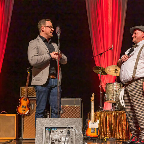 #2183 · Downbeat Benefizkonzert Dezember 2024 im Theater Diepholz - Downbeat sind Carsten Politzky, Rolf Langkamp, Jan Heyer und Thomas Wilker