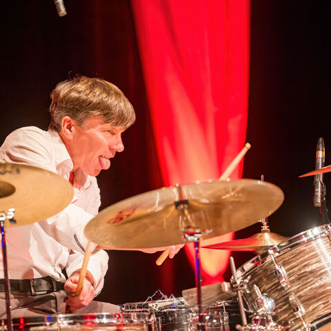 #2202 · Downbeat Benefizkonzert Dezember 2024 im Theater Diepholz - Downbeat sind Carsten Politzky, Rolf Langkamp, Jan Heyer und Thomas Wilker