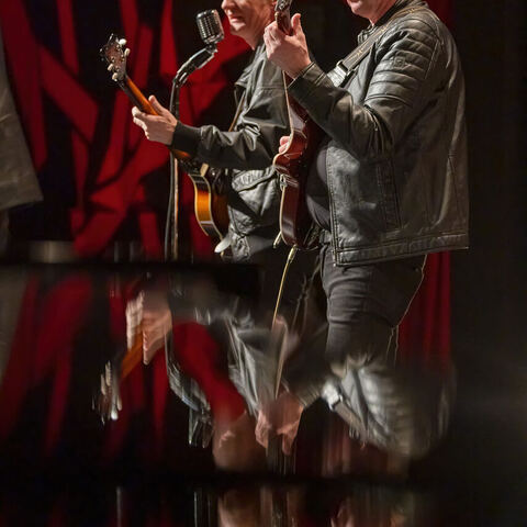 #2236 · Downbeat Benefizkonzert Dezember 2024 im Theater Diepholz - Downbeat sind Carsten Politzky, Rolf Langkamp, Jan Heyer und Thomas Wilker