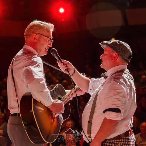 #2186 · Downbeat Benefizkonzert Dezember 2024 im Theater Diepholz - Downbeat sind Carsten Politzky, Rolf Langkamp, Jan Heyer und Thomas Wilker