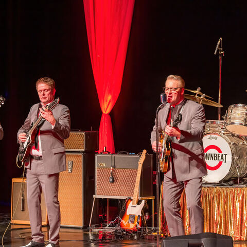 #2173 · Downbeat Benefizkonzert Dezember 2024 im Theater Diepholz - Downbeat sind Carsten Politzky, Rolf Langkamp, Jan Heyer und Thomas Wilker