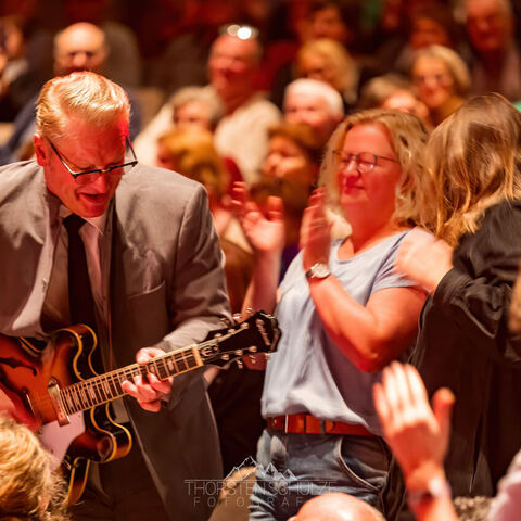 #2239 · Downbeat Benefizkonzert Dezember 2024 im Theater Diepholz - Downbeat sind Carsten Politzky, Rolf Langkamp, Jan Heyer und Thomas Wilker