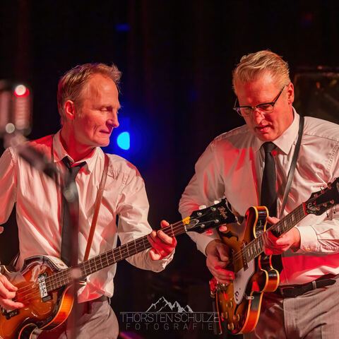 #2203 · Downbeat Benefizkonzert Dezember 2024 im Theater Diepholz - Downbeat sind Carsten Politzky, Rolf Langkamp, Jan Heyer und Thomas Wilker