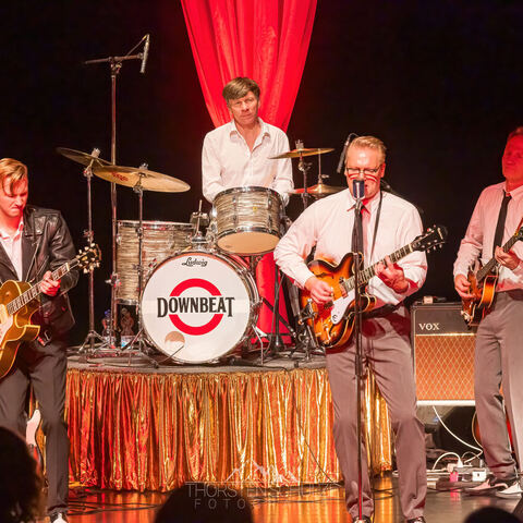 #2212 · Downbeat Benefizkonzert Dezember 2024 im Theater Diepholz - Downbeat sind Carsten Politzky, Rolf Langkamp, Jan Heyer und Thomas Wilker