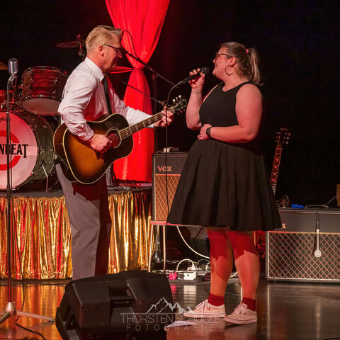 #2187 · Downbeat Benefizkonzert Dezember 2024 im Theater Diepholz - Downbeat sind Carsten Politzky, Rolf Langkamp, Jan Heyer und Thomas Wilker