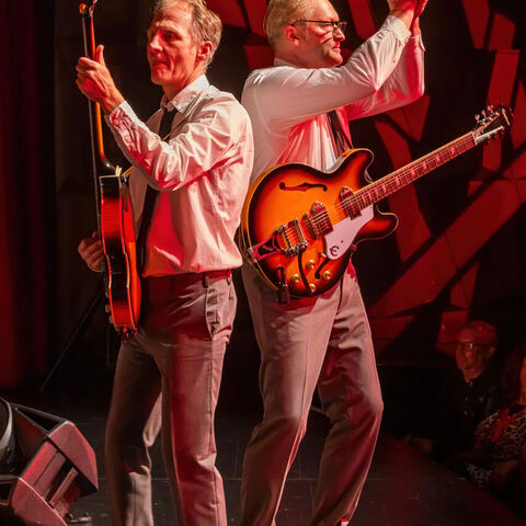 #2193 · Downbeat Benefizkonzert Dezember 2024 im Theater Diepholz - Downbeat sind Carsten Politzky, Rolf Langkamp, Jan Heyer und Thomas Wilker