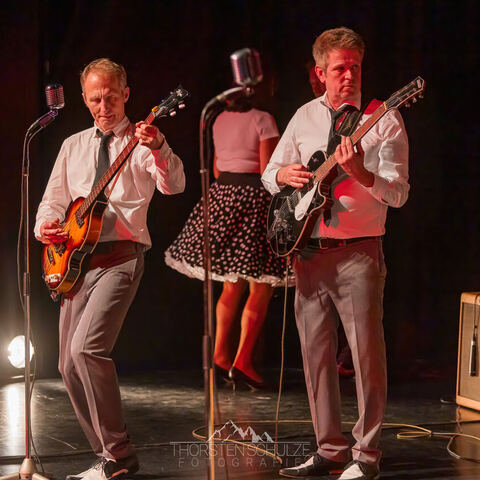 #2208 · Downbeat Benefizkonzert Dezember 2024 im Theater Diepholz - Downbeat sind Carsten Politzky, Rolf Langkamp, Jan Heyer und Thomas Wilker