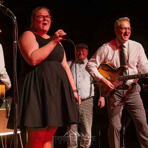 #2190 · Downbeat Benefizkonzert Dezember 2024 im Theater Diepholz - Downbeat sind Carsten Politzky, Rolf Langkamp, Jan Heyer und Thomas Wilker