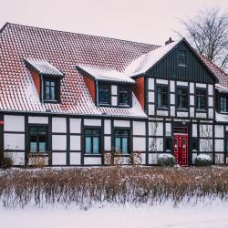 #169 · Geburtshaus Frieda Duensing (1864-1921) im Winter