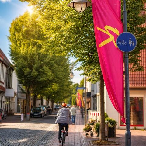 #2320 · Innenstadt mit der diesjährigen Kunst in der City
