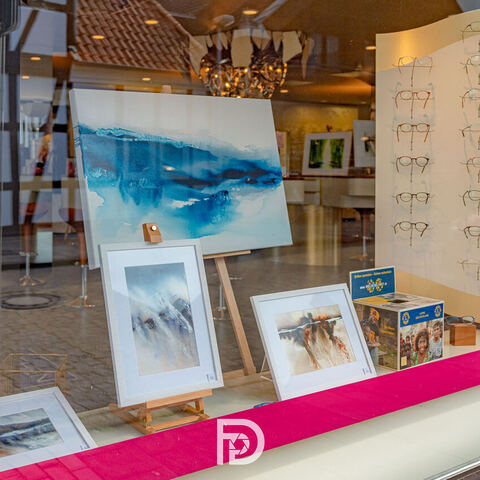 #2306 · Innenstadt mit der diesjährigen Kunst in der City