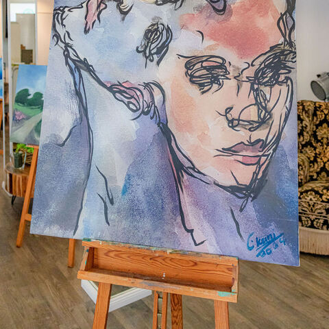 #2313 · Innenstadt mit der diesjährigen Kunst in der City