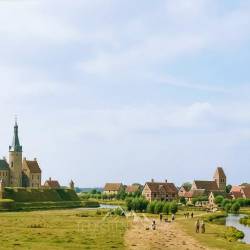 #1654 · Rekonstruierter Kupferstich aus dem Jahr 1620 mit Hilfe von KI