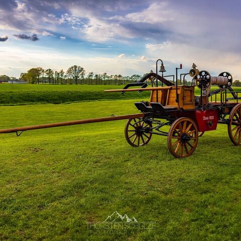 #1728 · Restaurierter Löschwagen der Feuerwehr Heede