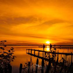 #1557 · Romantischer Sonnenuntergang aus dem BYC aus betrachtet