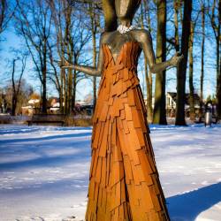 #180 · Skulturenpfad See-Sicht im Winter