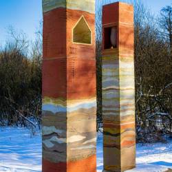 #181 · Skulturenpfad See-Sicht im Winter