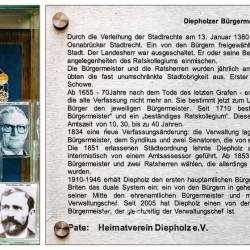 #14 · Stele Nr. 14 - Diepholzer Bürgermeister