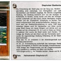 #16 · Stele Nr. 16 - Diepholzer Stadtentwicklung