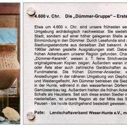 #23 · Stele Nr. 23 - 4.600 v. Chr. Die Dümmer-Gruppe - Erste Ackerbauern in der Gegend