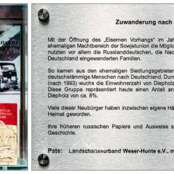 #24 · Stele Nr. 24 - Zuwanderung nach Diepholz