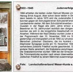 #33 · Stele Nr. 33 - 1933-1945 Judenverfolgung