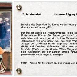 #34 · Stele Nr. 34 - 17. Jahrhundert Hexenverfolgung in Diepholz