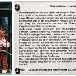 #5 · Stele Nr. 5 - Saisonarbeiter - Hollandgänger