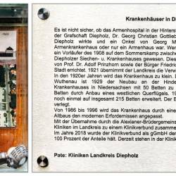 #7 · Stele Nr. 7 - Krankenhäuser in Diepholz