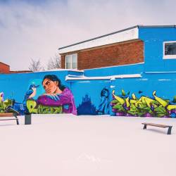 #168 · Winterliches Graffiti